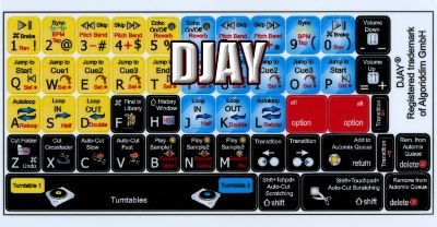 DJAY KEYBOARD STICKERS FOR LAPTOP, NOTEBOOK AND DESKTOP