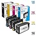 LD Products Compatible Ink Cartridge Replacements for HP 950XL & HP 951XL for Office Jet 251dw 276dw MFP 8100 8600 8610 8615 8616 8620 8625 8630 (Black, Cyan, Magenta, Yellow, 4-Set)