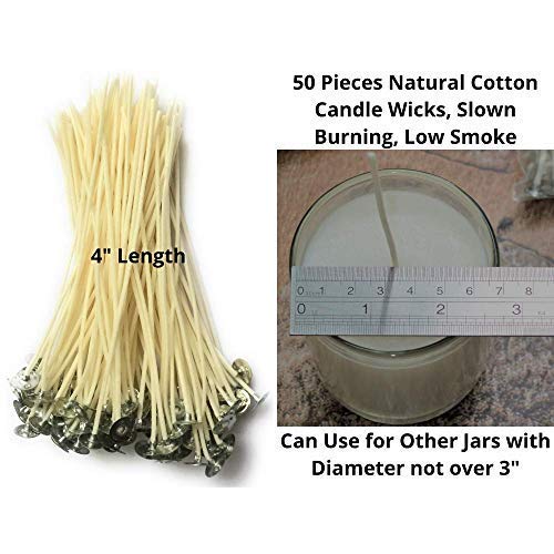 Candle Making Starter Kit with 8 Ounces Soy Wax 20fl. oz Stainless