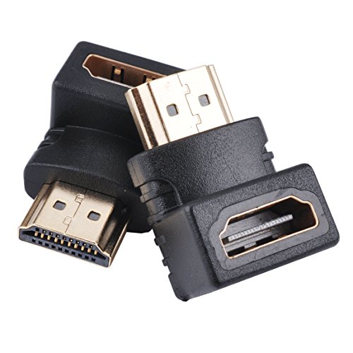 HDMI Cable Coupler Gold plated HDMI Cable Connector hdmi cable adapter 1.4V Supports 3D & 4K Resolution (4pack suit)