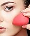 KiraShan - Soft Makeup Blender Sponges Professional Puff Multi Shape Smoothing for Foundation Powder 4pc or 5pc Gourd or Tear Drop Multicolor (5PCS: 2 Gourds 3 Tear Drop)