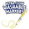 CRAYOLA-Crayola-58-8328-E-000-Ultra-Clean-Washable-Markers-Assorted CRAYOLA Ultra-Clean Washable Markers - Assorted Colours (Pack of 8) | Premium Broadline Markers That Can Easily Wash Off…
