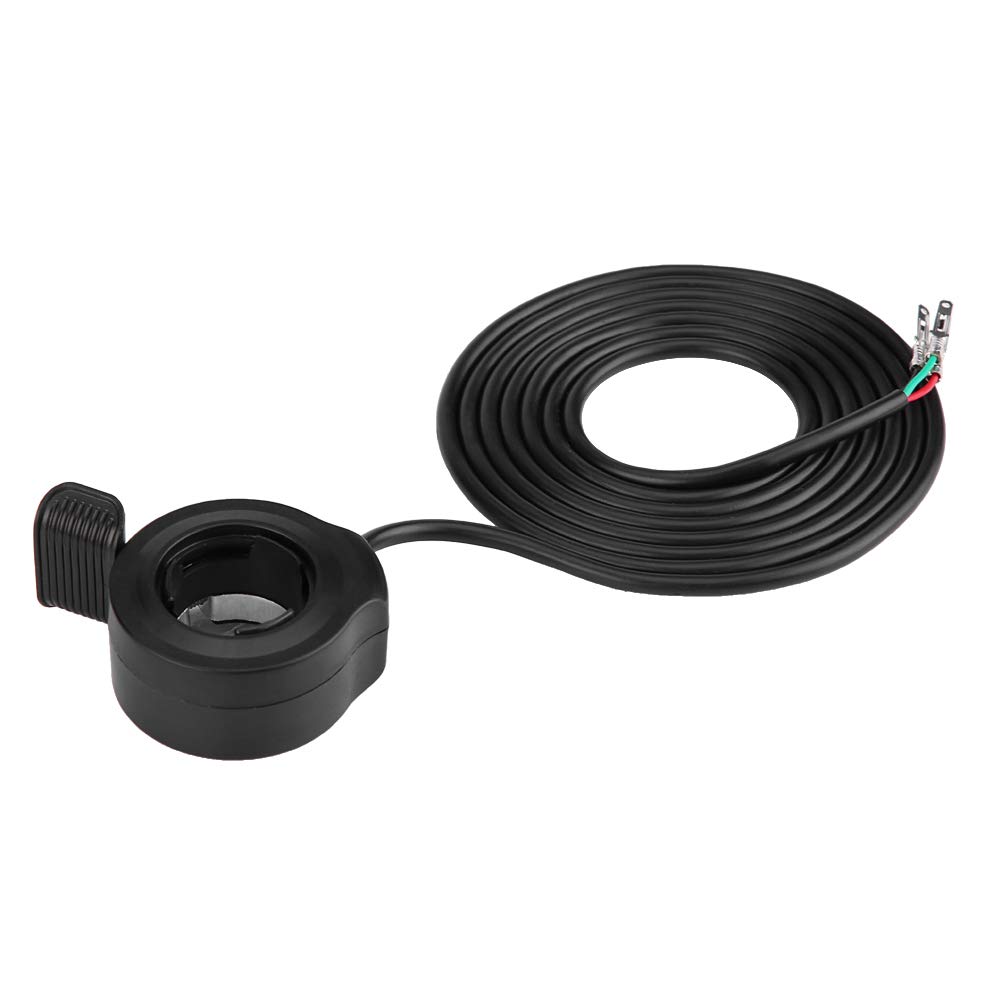 Photo 1 of Chazcool Ebike Thumb Throttle, 7/8in (22mm) Universal Thumb Throttle Speed Controller for Electric Bikes Scooters, 24V 36V 48V 60V 72V