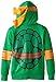 Teenage Mutant Ninja Turtles Little Boys Character Hoodie, Shell Green, 4