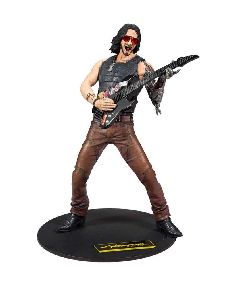 McFarlane 12-inch Scale Johnny Silverhand - Cyberpunk 2077-30cm Deluxe Action Figure