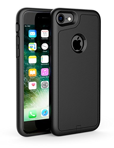 iPhone 7 Receiver Case, Use with Wireless Charger Pad Yootech iPhone 7 Wireless Charging Case Receiver Cover Case[Shock Absorption][Flexible Lightning Connector] ONLY for iPhone 7