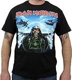 Hardcore Apparel Men's Iron Maiden Texas Jetfighter T-Shirt