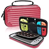 Hard Carrying Case Compatible with Nintendo Switch - Protective Hard Portable Travel Carry Case Shell Pouch for Nintendo Switch Console &amp; Accessories