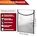 Fireproof Bag, Sungwoo Fireproof Waterproof Pouch for Document Cash Money Passport Bank File and Valuables - Two Sided Aluminum Foil Coated (13'' x 10'')