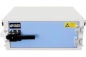 UU TOJOIN TOJOIN Small Manual 5G RF Shield Box/RF Shield Chamber/RF Enclosures/RF Shielding Box 0.8-6GHz, with 1 EMI Filter, RF Shielding Chamber,for OEM/WiFi/Bluetooth/Mobile R&D and Production Testing