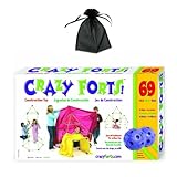 Crazy Forts 69 Piece Set Original w/free storage bag
