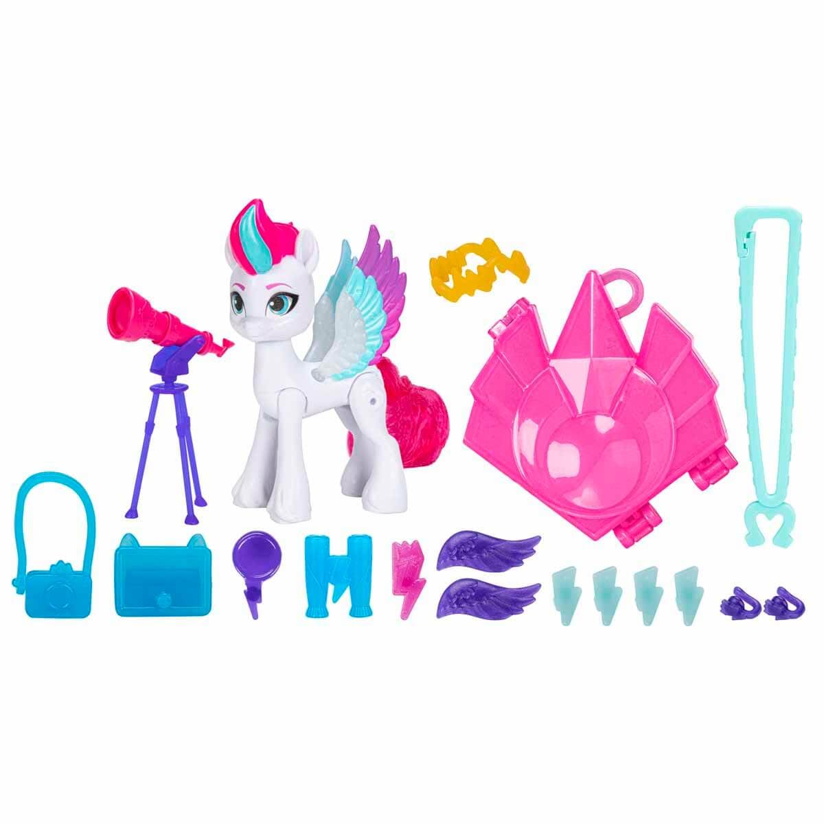 My Little Pony Discover Your Pony Sparkle Beauty Spot Magic Zipp Storm, 7.5 cm Large Hoof to Heart Pony, from 5 โ image 1