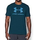 Under Armour Men's Sportstyle Logo T-Shirt, True Ink Medium Heat/Blue Shift, X-Large