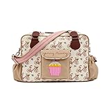 Pink Lining Yummy Mummy Diaper Bag, In The Mews Pink Bikes