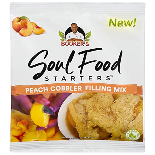 BOOKER’S SOUL FOOD STARTERS PEACH COBBLER FILLING MIX