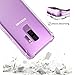 MoKo Cover Compatible for Samsung Galaxy S9 Plus Case, Reinforced Corners TPU Bumper Cushion + Anti-Scratch Hybrid Rugged Transparent Panel Cover for Samsung Galaxy S9+ 6.2 Inch 2018 - Transparent
