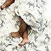 aden + anais Silky Soft Metallic Swaddle Baby Blanket, 100% Viscose Bamboo Muslin, Large 47 X 47 inch, 3 Pack, Sahara Motif