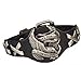 Fat Cat Sales Live to Ride Men's Leather Biker Bracelet(Black)