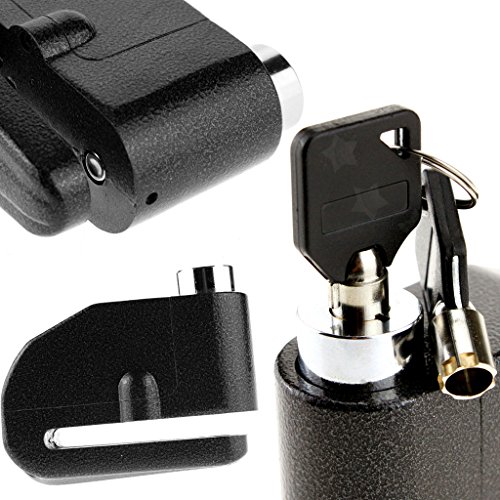 Anti-theft-Motorcycle-Motorbike-bike-Disc-Lock-Alarm-with-Keys-Black