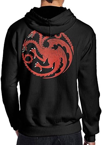 Men Game Of Thrones House Targaryen Pullover Crazy Back Prints Best Hoodie