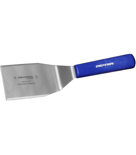 Dexter Pie & Cake Server - Stainless Steel Blade With White Poly Handle, 5x3 Inch