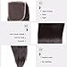 Nadula 12A Brazilian Straight Free Part Lace Closure 4×4inch 130% Density 100% Unprocessed Virgin Human Hair Closure Natural Color (14inch)
