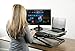 VIVO Black Single Top Height Adjustable Standing 32″ Desk Sit Stand Converter Tabletop Monitor Laptop Riser Platform Station (DESK-V000HB)thumb 3