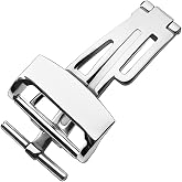 Watch Clasp Replacement For Audemars Piguet Ap Royal Oak Offshore 18mm | Deployment Buckle Watch Band Strap Silver