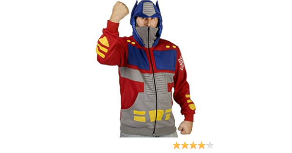 optimus prime moletom com capuz