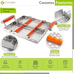 Instrument Sterilization Cassette Locking Tray Box