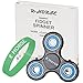 30% OFF Fidget Spinner, R HORSE Tri-Spinner Fidget Toy 3D Printing Ceramic Bearing Hand Spinner EDC Focus Toy, 2-3 min+ Spin Time! (Fluorescent Wristband INCLUDED!!!)