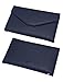 ZOPPEN Mulit-purpose Rfid Blocking Travel Passport Wallet (Ver.4) Tri-fold Document Organizer Holder, Navy Blue