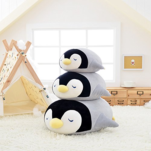 Me Too Stuffed Animal Penguin Pillow Plush Toys Gray 14 Inches Pricepulse