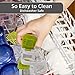 sujeo Mini Garlic Press, Green