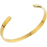 Forge &amp; Foundry Ravick Men's Handcrafted Minimalist Titanium Cuff Bracelet | Design-Led Artisan Jewelry from London | Versatile, Adjustable, Waterproof, One-Size | Men's Jewelry, Gift Boxed