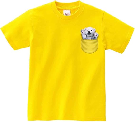 Amazon ノーブランド品 ポケット 北極熊 クマ メンズ 半袖 Tシャツ オリジナルプリント 通販 Amazon ノーブランド品 ポケット 北極熊 クマ メンズ 半袖 Tシャツ オリジナルプリント 通販