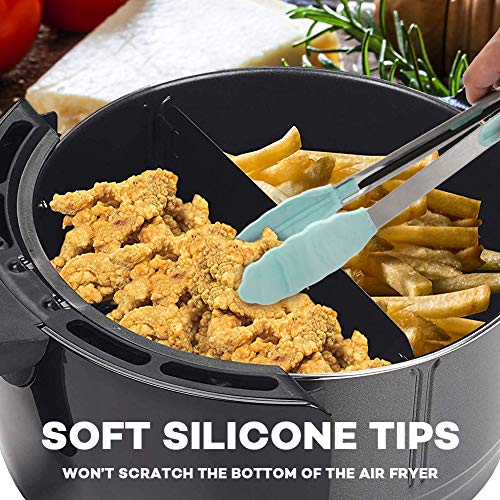 Kitchen Silicone Tongs7‘’ 9‘’ 12‘’ Heat Resistant with Easy Grip and