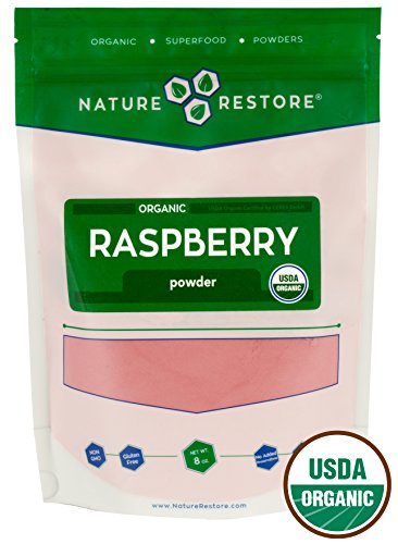 Nature restore organic red raspberry powder, non-gmo (8…
