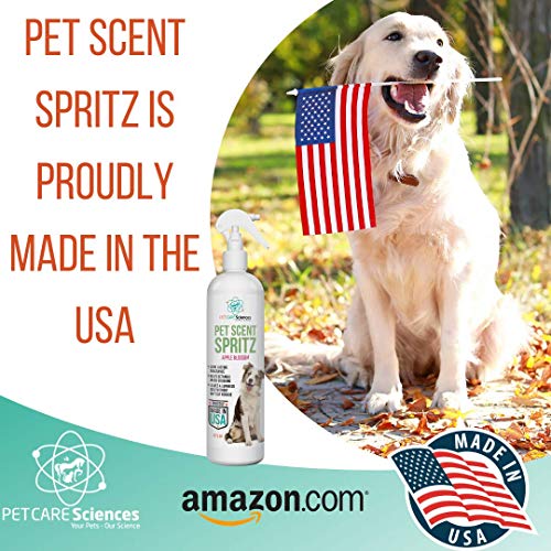 PET CARE Sciences Pet Scent Spritz, Dog Freshening Spray, Clean Apple