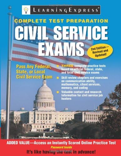 Civil Service Exams (Civil Service Exam (Learning Express)) Paperback โ 16 Jun 2010