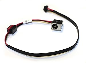 Power4Laptops Replacement Laptop DC Jack Socket with Cable for Acer Aspire One D150-1647, Acer Aspire One D150-1860, Acer Aspire One D150-1920, Acer Aspire One D150-1B, Acer Aspire One D150-1Bk