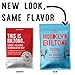 Brooklyn Biltong - Air Dried Grass Fed Beef Snack, South African Beef Jerky - Whole30 Approved, Paleo, Keto, Gluten Free, Sugar Free, Made in USA - 2 oz. Bags, 3 Count (Original)