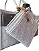 Diaper Caddy Organizer | Baby Felt Nursery Storage | Portable, Makes A CAR OR Plane Travel Easier | Unisex Shower Gift | by - GQ&C.