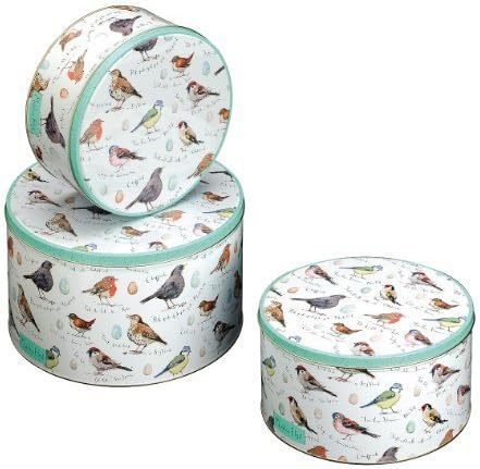 Madeline Floyd Birdsong Round Cake Tins, Set of 3