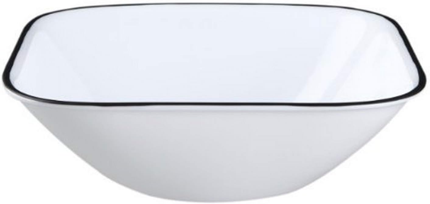  | Corelle Square Simple Lines 22-Ounce Bowl Set (6-Piece): Soup Cereal Bowls: Dinnerware Sets