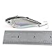 SALE! Dr.Fish Fishing Lure Crankbaits Rattlin Bait Minnows VIB Lipless Bass Perch Baits Black Silver Loaded in Box Optional Assotment Qty.
