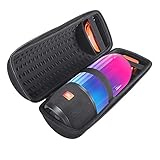 Zaracle Hard Protect Case Cover Storage Pouch Bag Sleeve Travel Carry Case for JBL Pulse 3 Wireless Bluetooth Speaker (Black)
