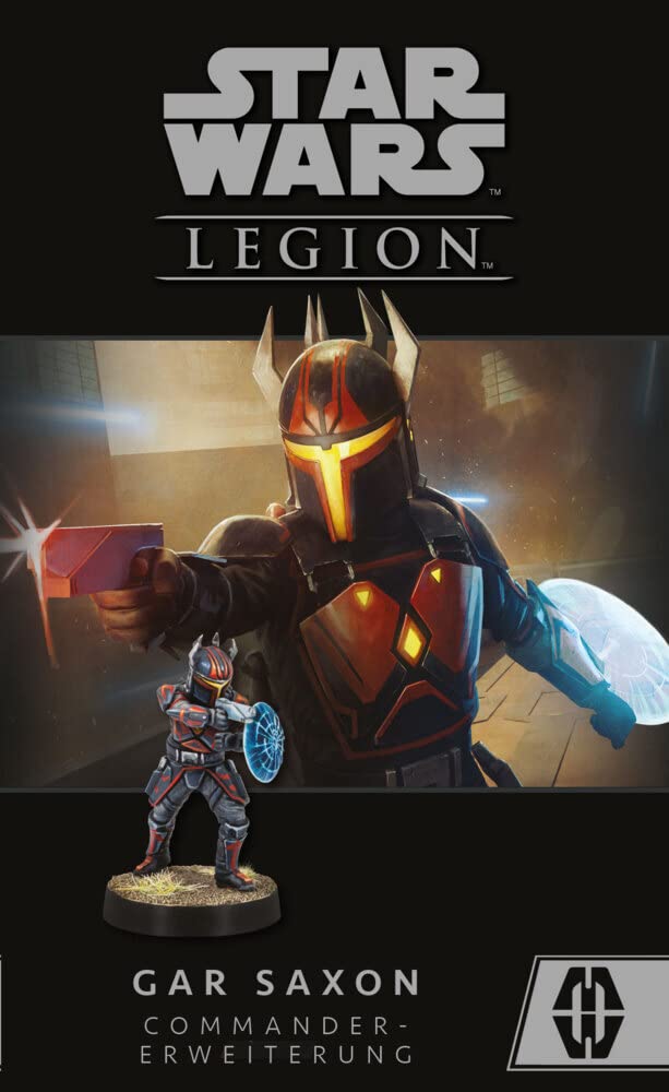 Atomic Mass Games Star Wars: Legion - Gar Saxon | Commander Expansion | Tabletop | 2 Players | Ages 14+ | 120-180 Minutes | German