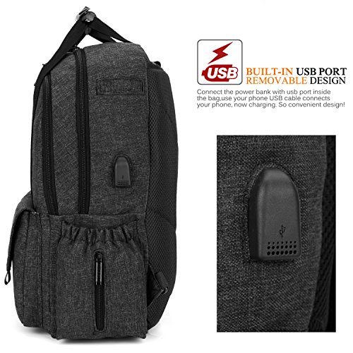 coolbell backpack usb