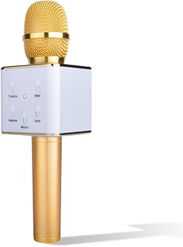 Amazon Com Portable Wireless Bluetooth Microphone Karaoke